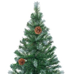 Albero di Natale Artificiale con Pigne 180 cm