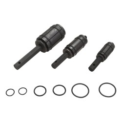 vidaXL Set Espansori per Tubi di Scarico 1-1/8" a 3-1/2"