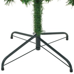 Albero di Natale Artificiale con Pigne 210 cm