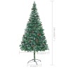 Albero di Natale Artificiale con Pigne 210 cm