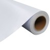 vidaXL Pellicola Finestra Sabbiata Adesiva Bianco Latte 0,9x5m