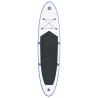 vidaXL Set Tavola da SUP e Surf Gonfiabile Blu e Bianco