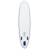 vidaXL Set Tavola da SUP e Surf Gonfiabile Blu e Bianco