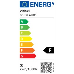 vidaXL Lampada LED a Parete Acciaio Inox con Testa a Cono