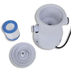 vidaXL Filtro con Pompa per Piscina 300 gal / h