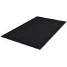 vidaXL Zerbino Nero PVC 90 x 120 cm