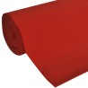 vidaXL Tappeto Rosso 1 x 20 m Extra Spesso 400 g/m2