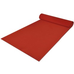 vidaXL Tappeto Rosso 1 x 20 m Extra Spesso 400 g/m2