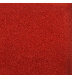 vidaXL Tappeto Rosso 1 x 20 m Extra Spesso 400 g/m2