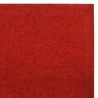 vidaXL Tappeto Rosso 1 x 20 m Extra Spesso 400 g/m2