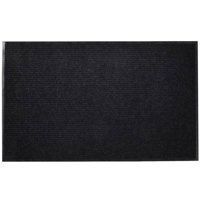 vidaXL Zerbino Nero PVC 90 x 60 cm