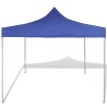 vidaXL Tenda Pieghevole Blu 3 x 3 m