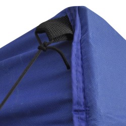 vidaXL Tenda Pieghevole Blu 3 x 3 m con 4 Pareti