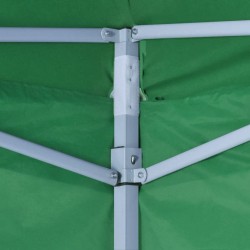   Tenda Pieghevole Verde 3 x 3 m con 4 Pareti