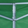   Tenda Pieghevole Verde 3 x 3 m con 4 Pareti