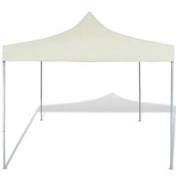   Tenda Pieghevole Crema 3 x 3 m