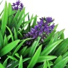   Set Palle di Bosso Artificiale 2 pz con Lavanda 30 cm