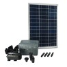 Ubbink Set Pannello Solare SolarMax 1000 e Pompa con Batteria 1351182