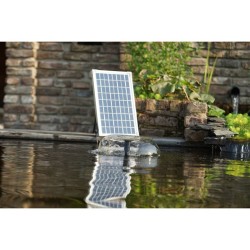 Ubbink Set Pannello Solare SolarMax 1000 e Pompa con Batteria 1351182