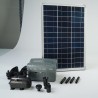 Ubbink Set Pannello Solare SolarMax 1000 e Pompa con Batteria 1351182