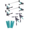 wolfcraft Set di Montaggio per Telaio Porta PRO 3676000