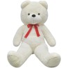   Orsacchiotto di Peluche XXL Bianco 135 cm