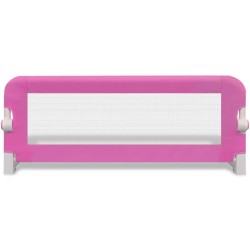   Barriera di Sicurezza per Letto Bambino 102 x 42 cm Rosa