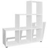   Libreria Scalare / Scaffale Espositore 107 cm Bianco