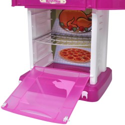   Cucina Giocattolo per Bambini con Effetti Luce/Suoni Rosa