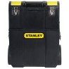 Stanley Cassetta da Lavoro Mobile in Plastica Nera 1-70-326