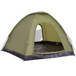   Tenda per 6 Persone Verde