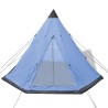   Tenda per 4 Persone Blu