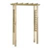   Pergola / Arco da Giardino 150x60x204 cm in Legno Impregnato