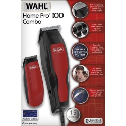 Wahl Tagliacapelli e Rasoio 15 pz Home Pro 100 Combo 1395.0466