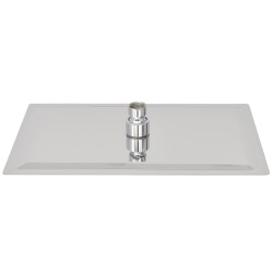   Testa Doccia a Pioggia in Acciaio Inox 20x30 cm Rettangolare