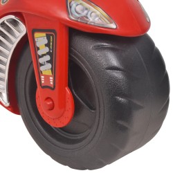 Motocicletta Cavalcabile per Bambini in Plastica Rossa