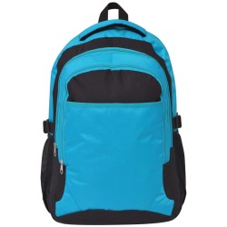   Zaino da Scuola 40 L Nero e Blu