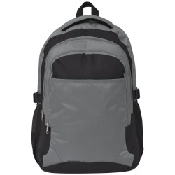   Zaino da Scuola 40 L Nero e Grigio