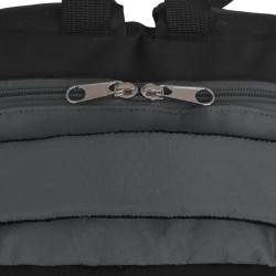   Zaino da Scuola 40 L Nero e Grigio