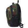   Zaino da Scuola 40L Nero e Mimetico