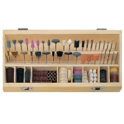 Brüder Mannesmann 200 Pz Set Accessori Mini Smerigliatrice 92568