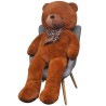 vidaXL Orsacchiotto di Peluche Marrone 170 cm