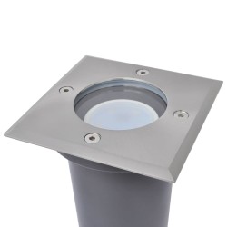   Faretto Carrabile LED 3 pz Quadrato per Esterno