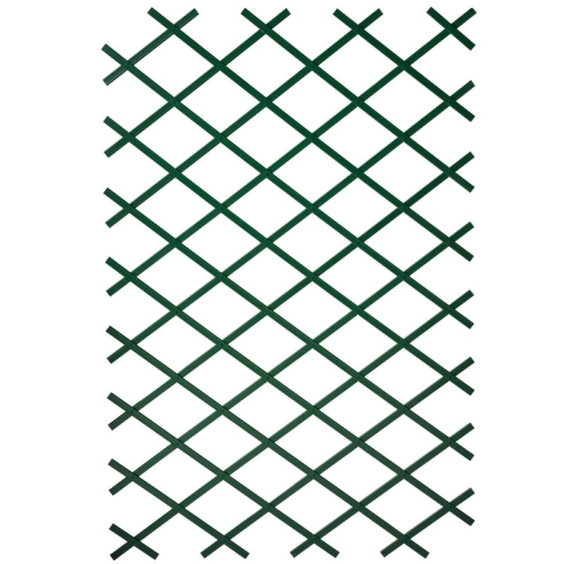 Nature Pergolato da Giardino 100x200 cm PVC Verde 6040704