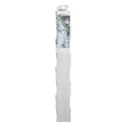 Nature Pergolato da Giardino 100x200 cm PVC Bianco 6040703