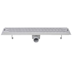   Canaletta di Drenaggio Lineare Doccia 630x140 mm Acciaio Inox