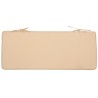 Esschert Design Cuscino da Panchina 98,5x39,5 cm Beige MF019