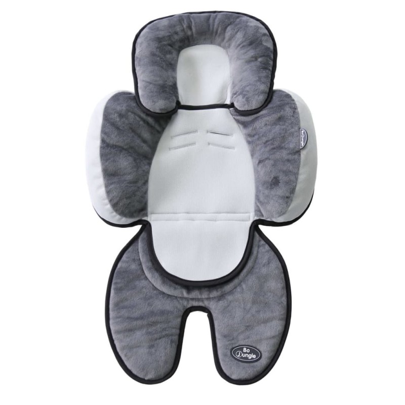 Bo Jungle Cuscino Universale per Dormire 3 in 1 Grigio Chiaro B180200