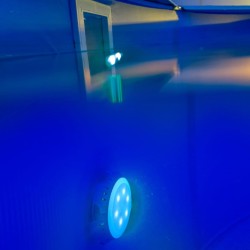 Gre Luce a LED per Piscina Fuori Terra 2 Bianca e Blu LEDRC