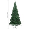 Albero di Natale Artificiale L 240 cm Verde